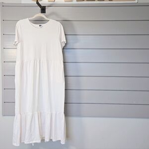 Old Navy Classic Ruffle Hem T-Shirt Dress
